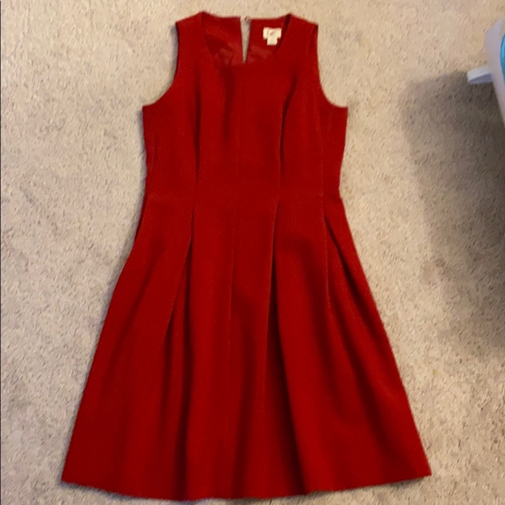 LOFT fit and flare dress